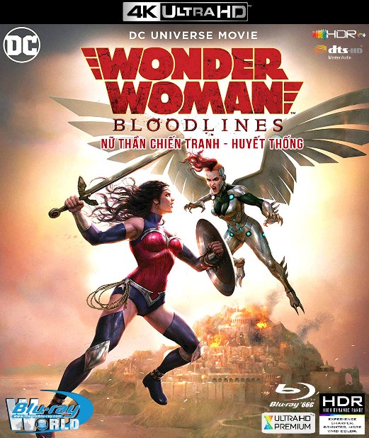 4KUHD-487. Wonder Woman: Bloodlines - Nữ Thần Chiến Binh: Huyết Thống 4K-66G (DTS-HD MA 5.1 - HDR 10+)